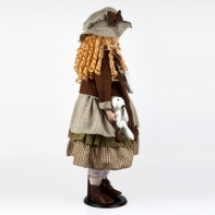 Bábika 80cm - bez opery a klobúka