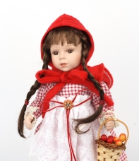 Bábika červená čiapočka 30cm