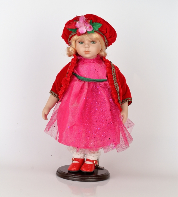 Bábika porcelánová 36 cm