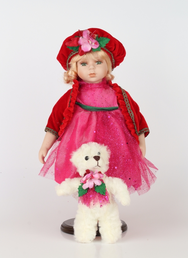 Bábika porcelánová 36 cm