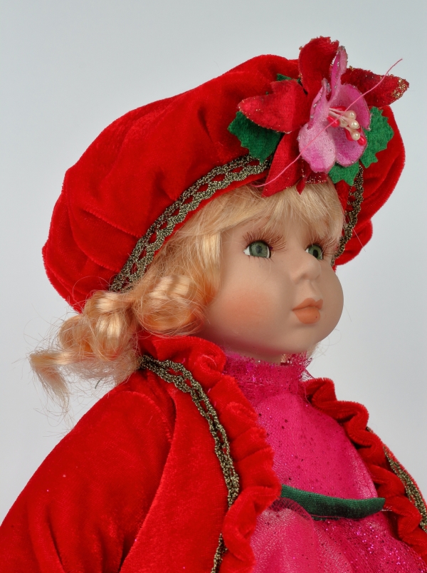 Bábika porcelánová 36 cm