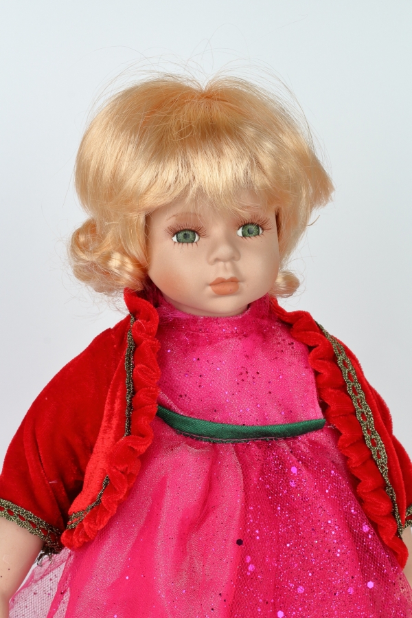 Bábika porcelánová 36 cm