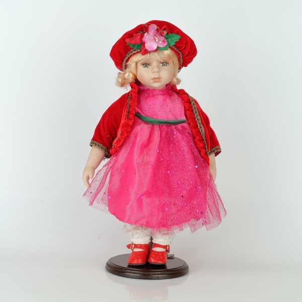 Bábika porcelánová 36 cm