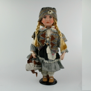 Bábika porcelánová Melanie 40cm