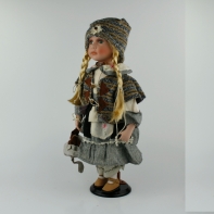 Bábika porcelánová Melanie 40cm