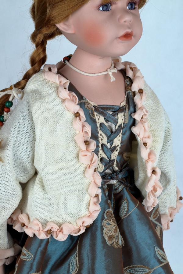 Bábika porcelánová Ofélia 68cm