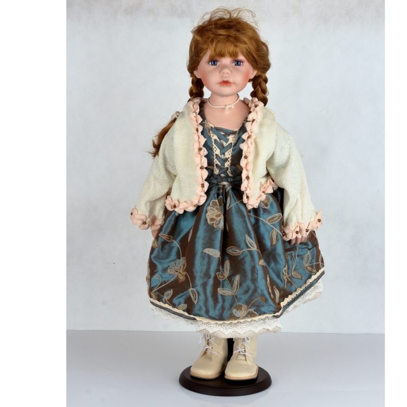 Bábika porcelánová Ofélia 68cm