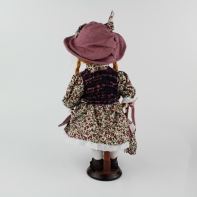 Bábika porcelánová stojaci 30cm