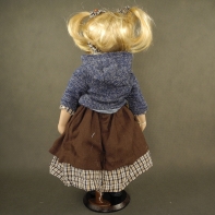 Bábika s porcelánovou hlavičkou 43 cm