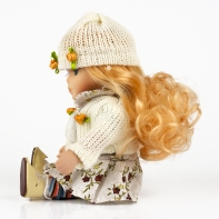 Bábika s porcelánovou hlavičkou Alica 20cm