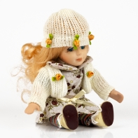 Bábika s porcelánovou hlavičkou Alica 20cm