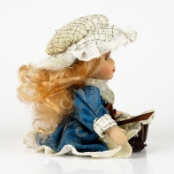 Bábika s porcelánovou hlavičkou Nora 20cm