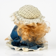 Bábika s porcelánovou hlavičkou Nora 20cm