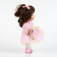 Bábika s porcelanovou hlavičkou - ručne malovaná 20 cm