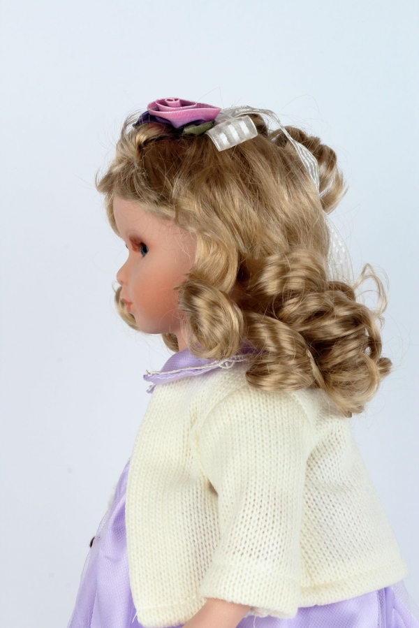 Bábika s porcelánovou hlavou Doubravka 53cm