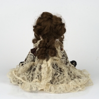 Bábika s pravými vlasmy 35cm