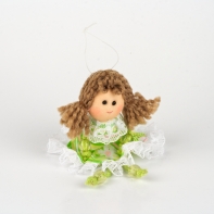 Bábika závesná dekorácia 12 cm