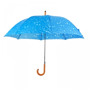 Pánsky dáždnik modrý s kvapkami 120x120x94cm