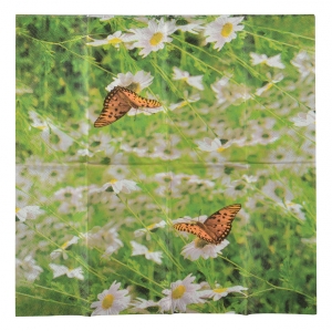 Papierové vreckovky s vidieckym štýlom vzor motýľ