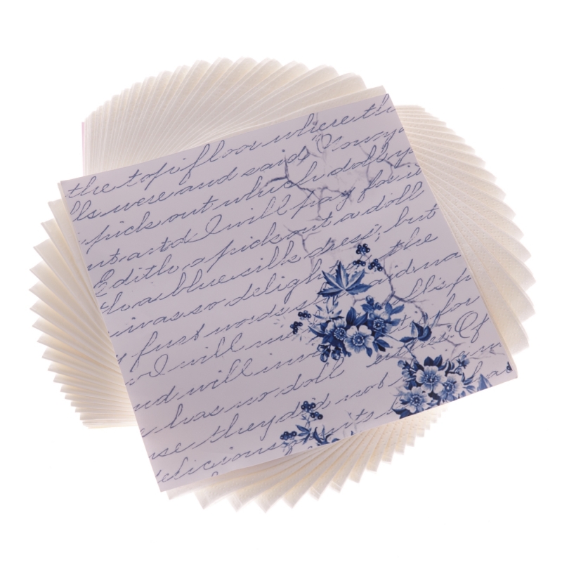 Papierové servítky písanie