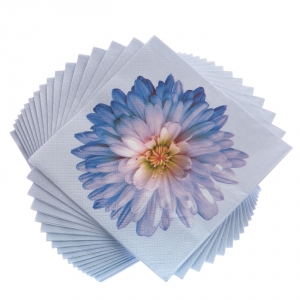 Papierové obrúsky rozvitý kvet