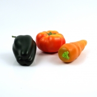 Paprika zelená 11cm - dekoračný predmet
