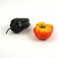 Paprika zelená 11cm - dekoračný predmet