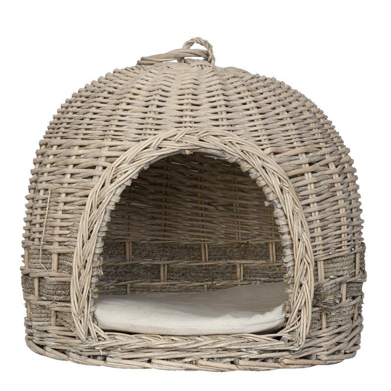 Pelech pre psa ratanový 43x40cm