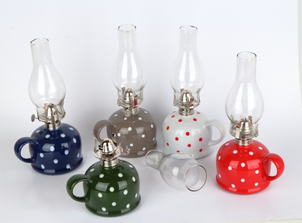 Petrolejka biela 28,5 cm