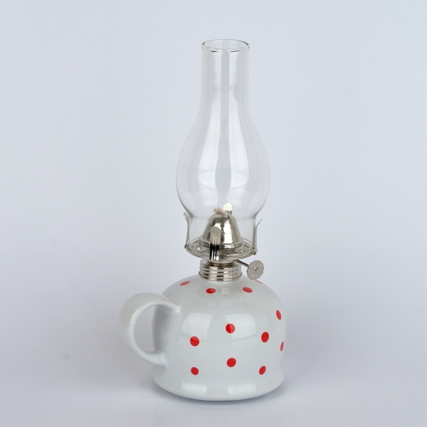 Petrolejka biela 28,5 cm