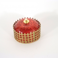 Petrolejka červená kráľovská 10x6cm