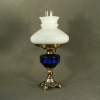 Petrolejka modrá 42cm