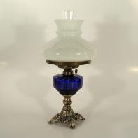 Petrolejka modrá 42cm