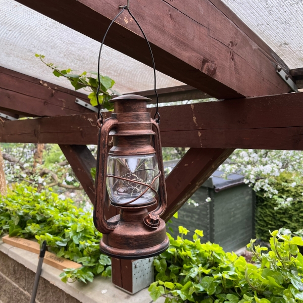 Petrolejová lampa 10xLED