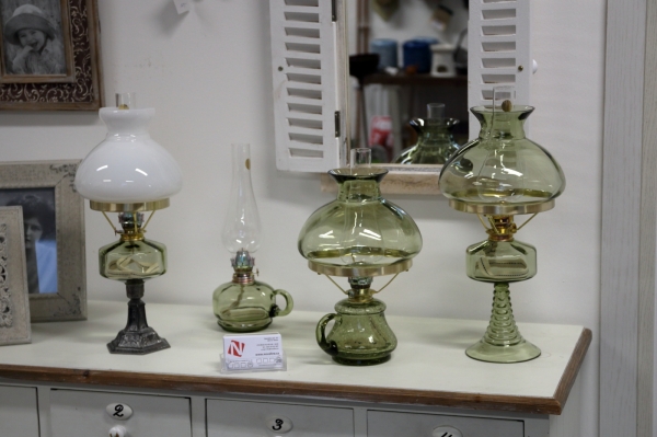 Petrolejová lampa 42cm