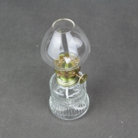 Petrolejová lampa číre sklo 14,3x6x5,6 cm