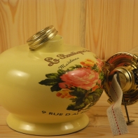 Petrolejová lampa - nutné prilepiť závit pre uchytenie + POŠKODENIE SKLA