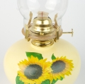 Petrolejová lampa - slnečnica 35cm