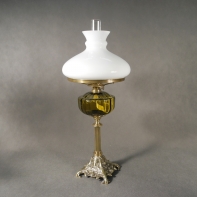 Petrolejová lampa zelená 60cm