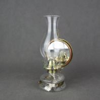 Petrolejová lampa zrkadlová s cylindrom 31,5x14,1x12 cm