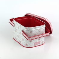 Piknikový box Abelone white 15,5x12x10cm