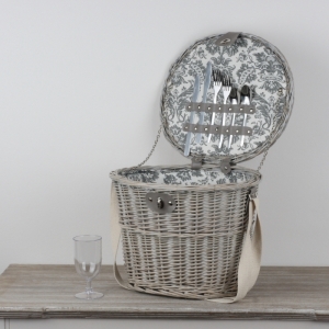 Piknikový kôš pre 2 osoby 36x30x33cm