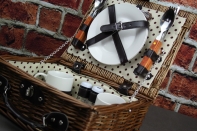 Piknikový kôš pre 2 osoby Retro dot