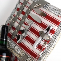 Piknikový kôš s vybavením pre 4 osoby