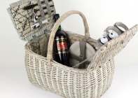Piknikový kôš Vintage pre 2 osoby