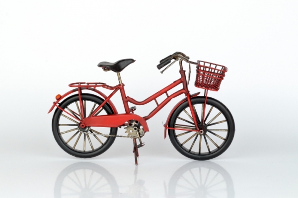 Kovový model šliapací bicykel Pionýr 27cm