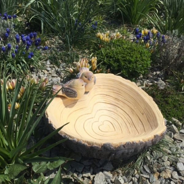 Napájadlo pre vtáčiky srdce