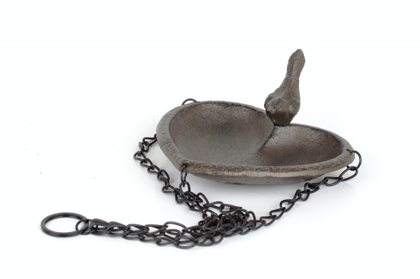 Pítko pre vtáčiky závesné srdce hnedé