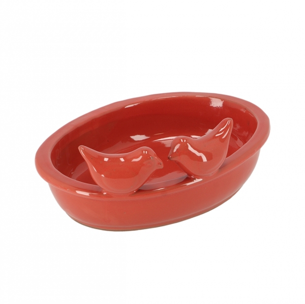 Pítko pre vtáctvo oválne 30x24x12cm