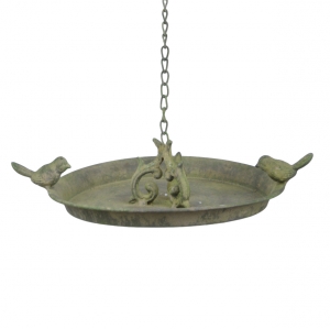 Fontánka s pitnou vodou pre vtáky 23,9 x 23,9 x 7,6 cm závesná